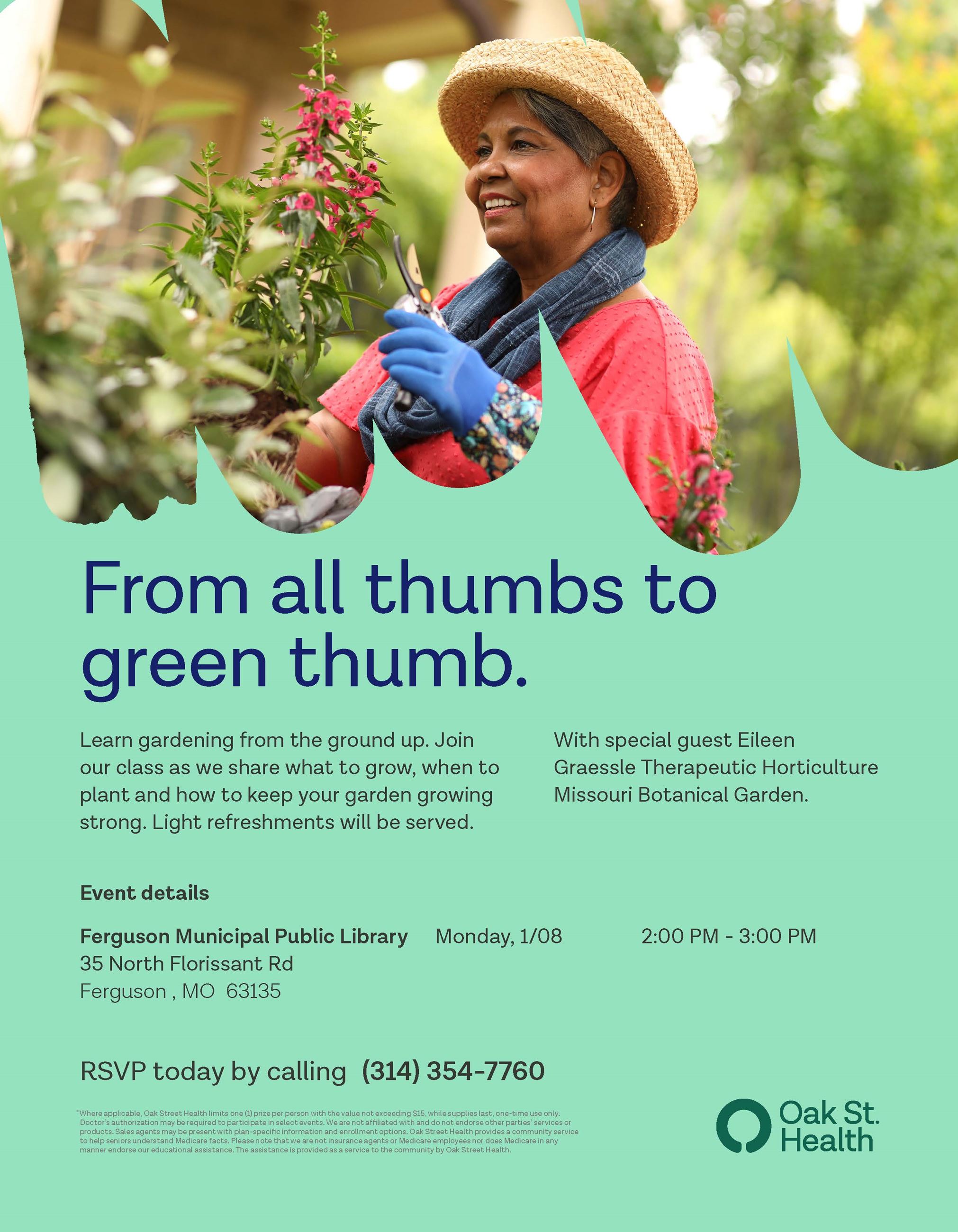 Gardening Tip with MOBOT at Ferguson Library 1 8 2024